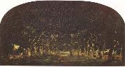 Theodore Rousseau The Chestnut Avenue (mk09) oil painting